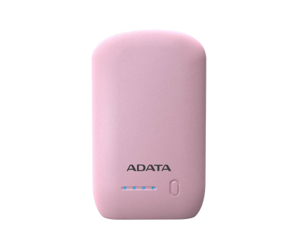 Powerbank Adata P10050 10500mAh 2.4A AP10050-DUSB-5V-CPK Różowy